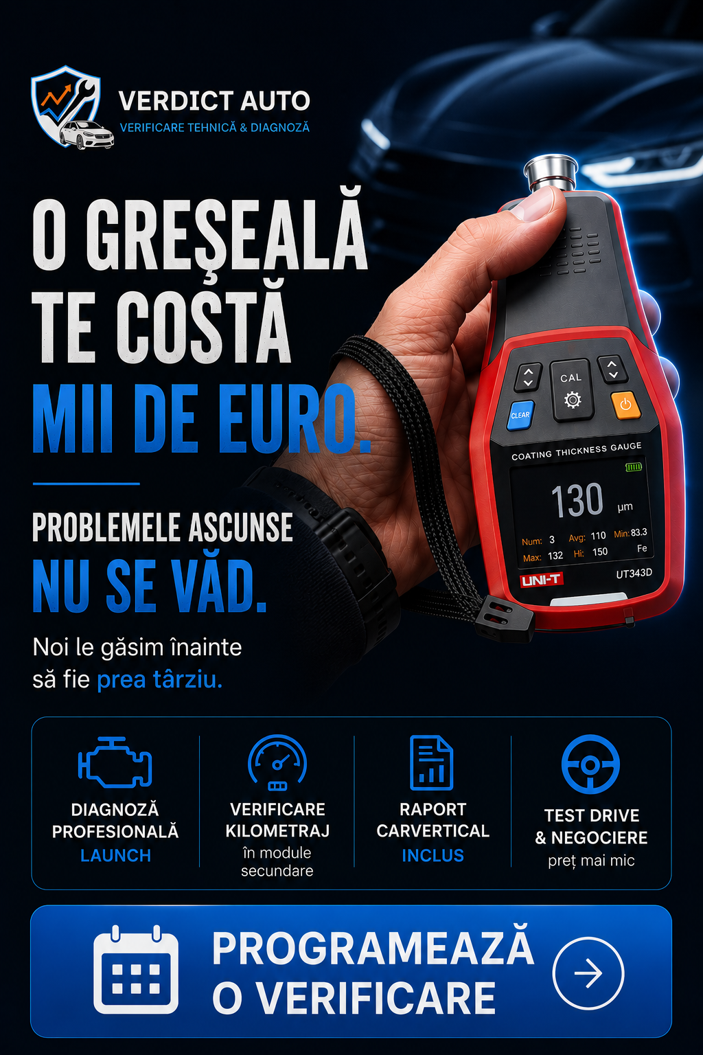Consultanță Auto Personalizată – Evită o achiziție greșită