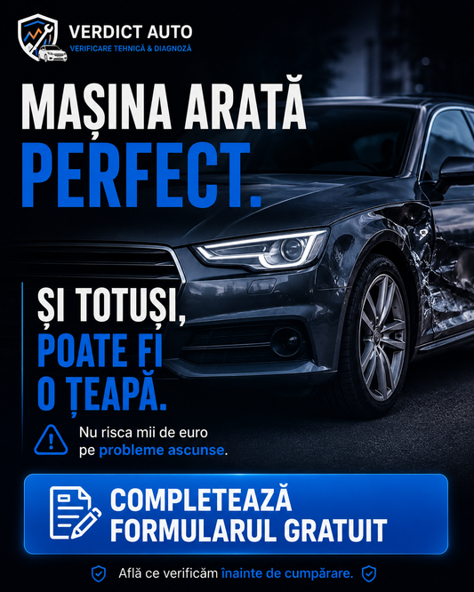 Consultanță Auto Personalizată – Evită o achiziție greșită