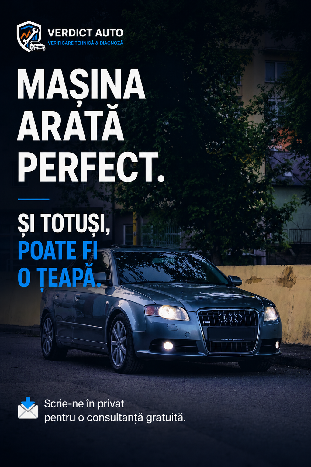 Consultanță Auto Personalizată – Evită o achiziție greșită