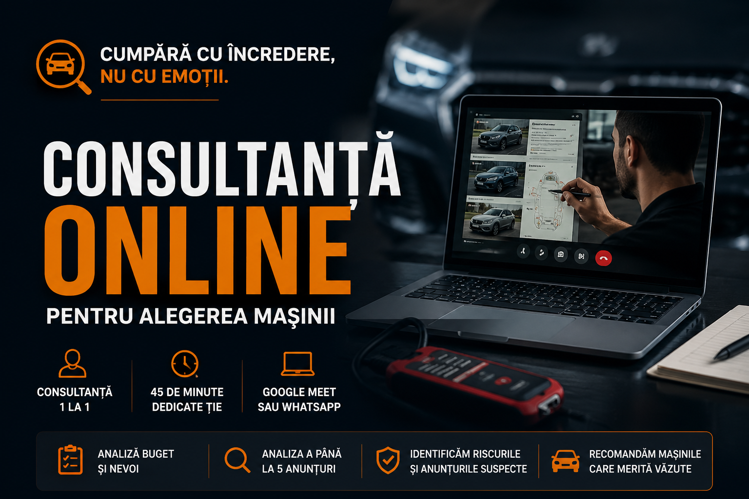 Consultanță Online pentru Alegerea Mașinii